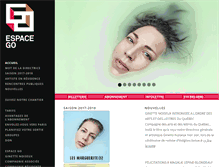 Tablet Screenshot of espacego.com